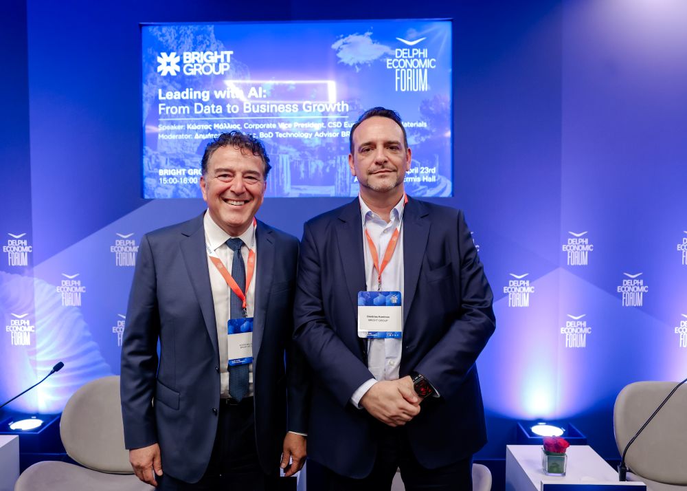 Κώστας Μάλλιος, BoD Technology Executive του BRIGHT GROUP - Δημήτρης Κοντίνος BoD Technology Advisor του BRIGHT GROUP