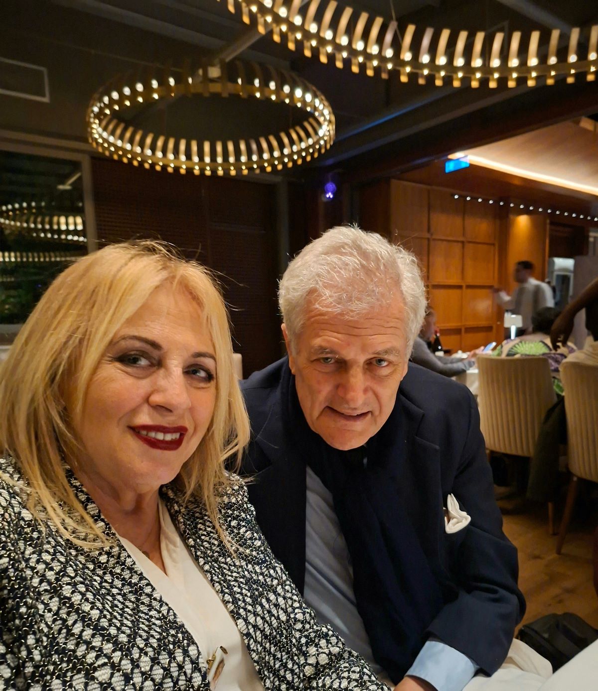 Alain Elkann, Βίκυ Παλαιολόγου