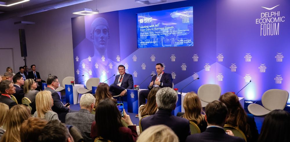 Ο Δημήτρης Κοντίνος, BoD Technology Advisor του BRIGHT GROUP και ο Κώστας Μάλλιος, Technology Executive and BoD