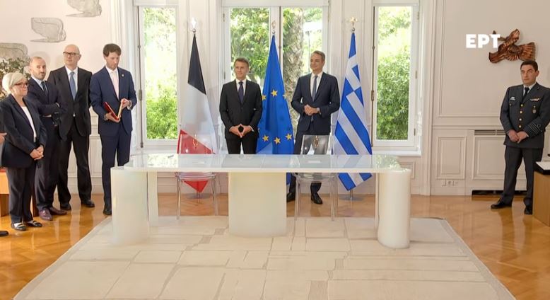 Κυριάκος Μητσοτάκης, Εμανουέλ Μακρόν