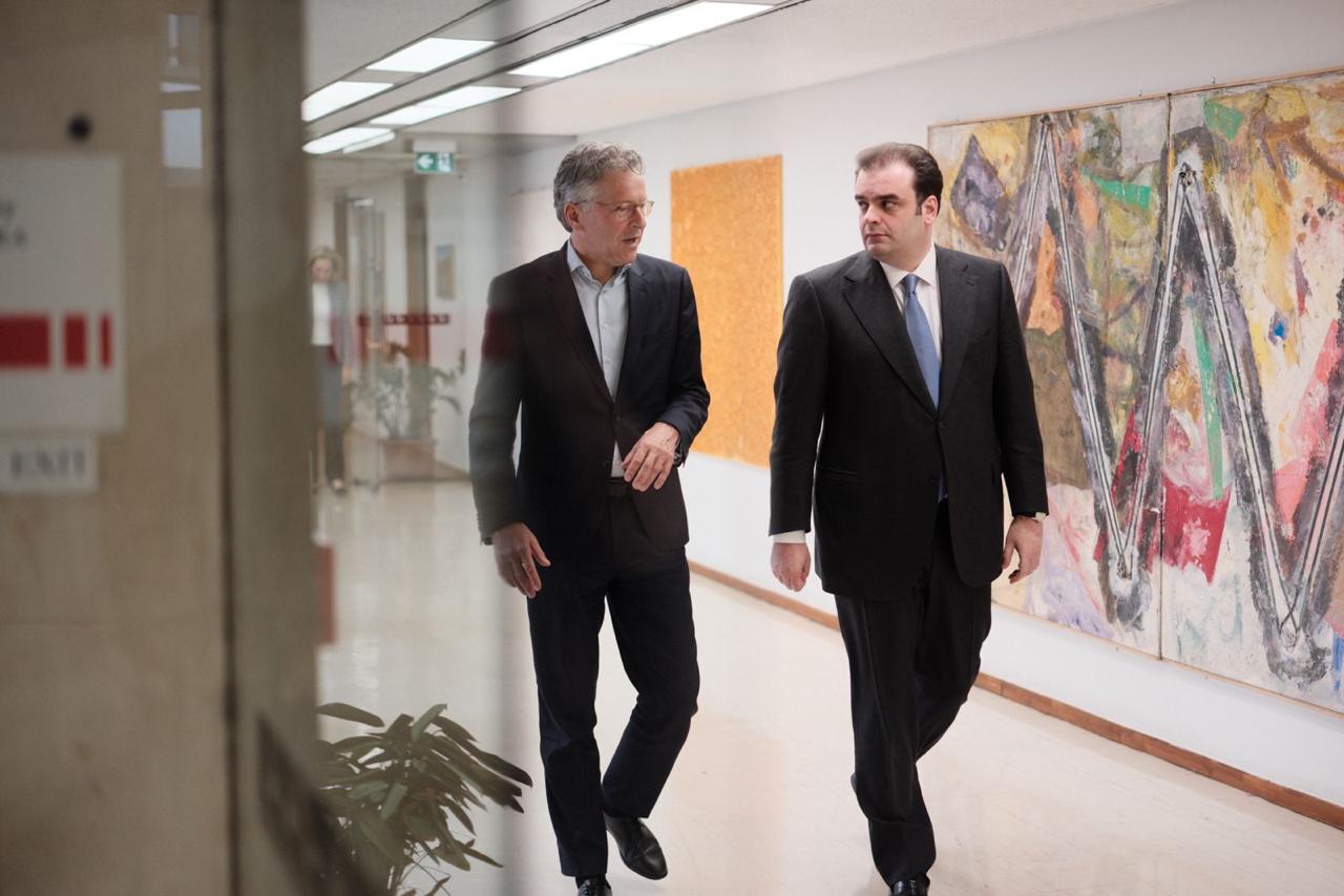 Γερούν Ντάισελμπλουμ και Κυριάκος Πιερρακάκης