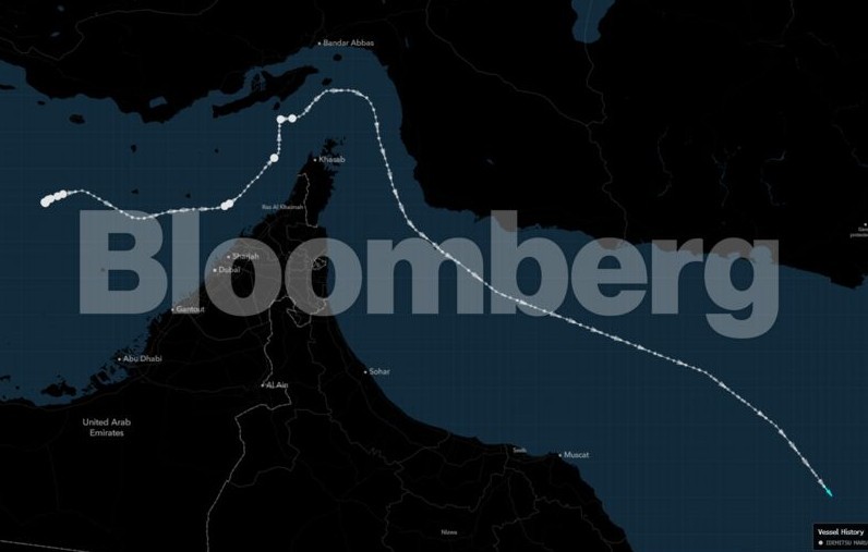 Η διαδρομή του Idemitsu Maru