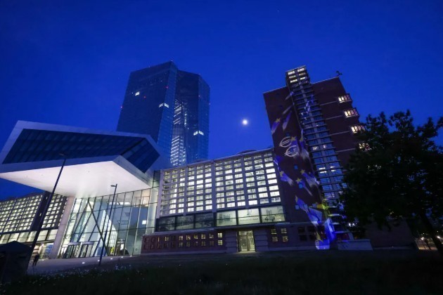 Τα κεντρικά της ΕΚΤ στην Φρανκφούρτη
