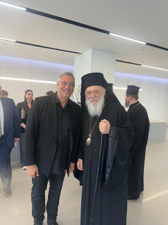 Ο Αρχιεπίσκοπος Αθηνων και Πάσης Ελλάδος κκ.Ιερώνυμο