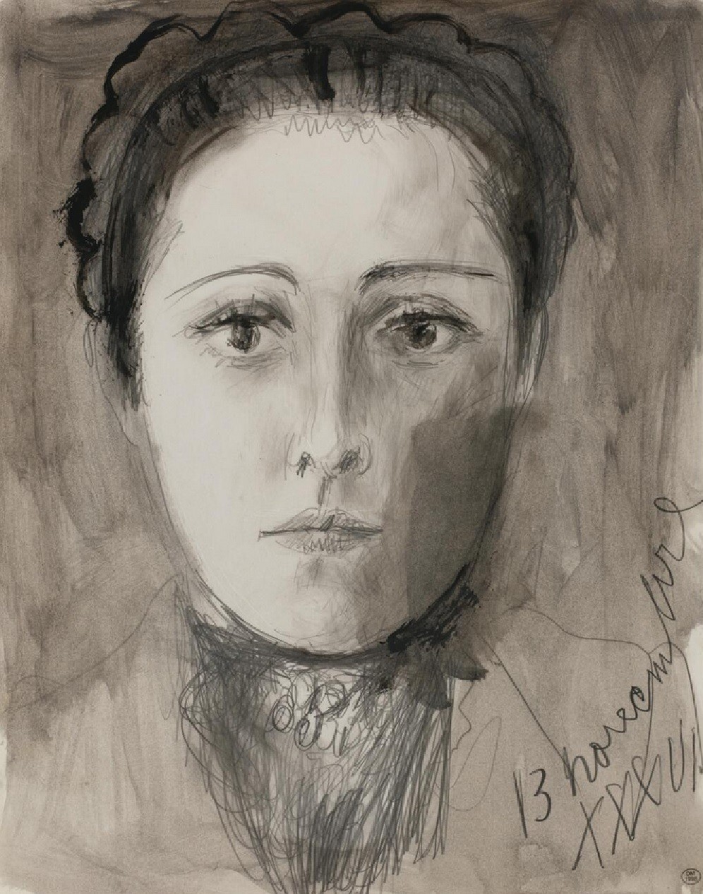 Πάμπλο Πικάσο «Πορτρέτο της Ντόρα Μάαρ» (1936), σχέδιο