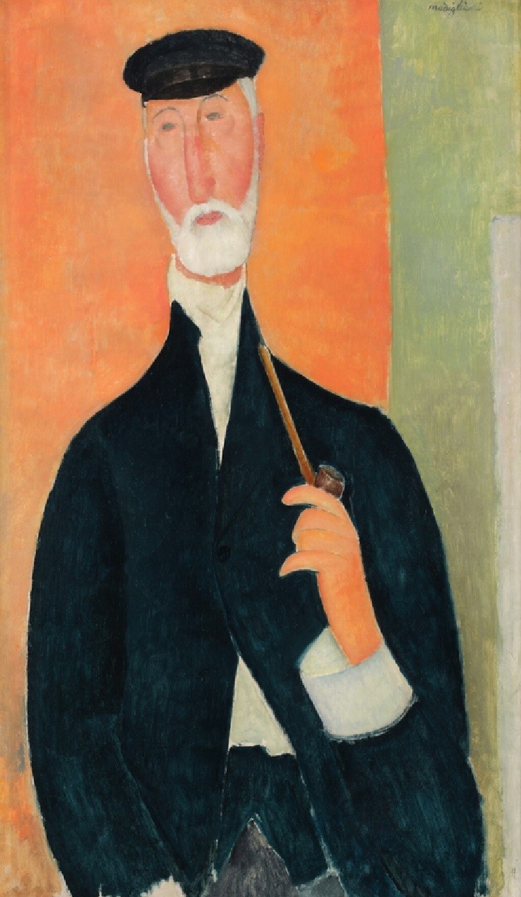Αμεντέο Μοντιλιάνι «΄Ανδρας με πίπα» (1918)