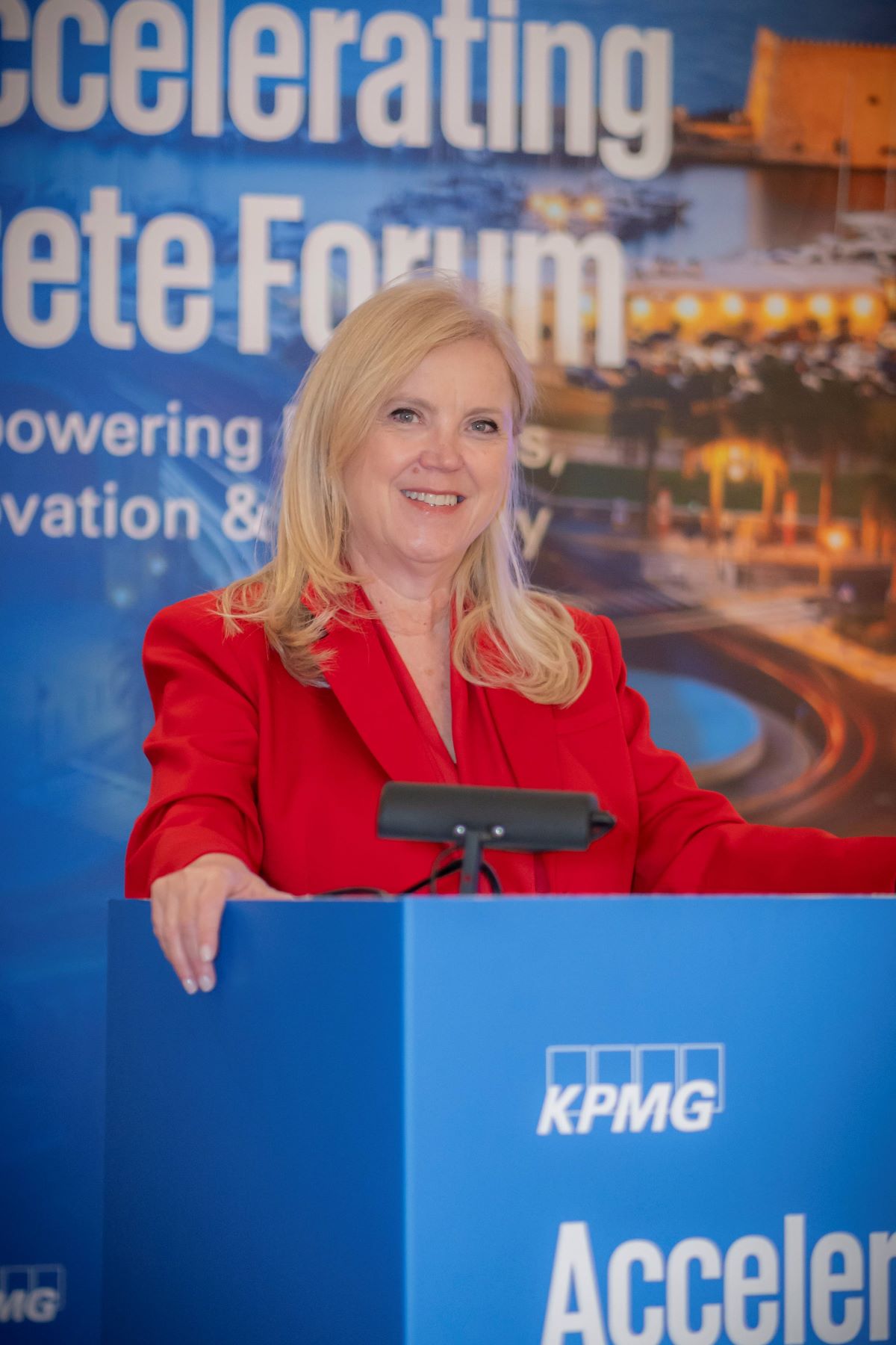 Η Μαρίνα Καπετανάκη, Senior Partner, KPMG στην Ελλάδα