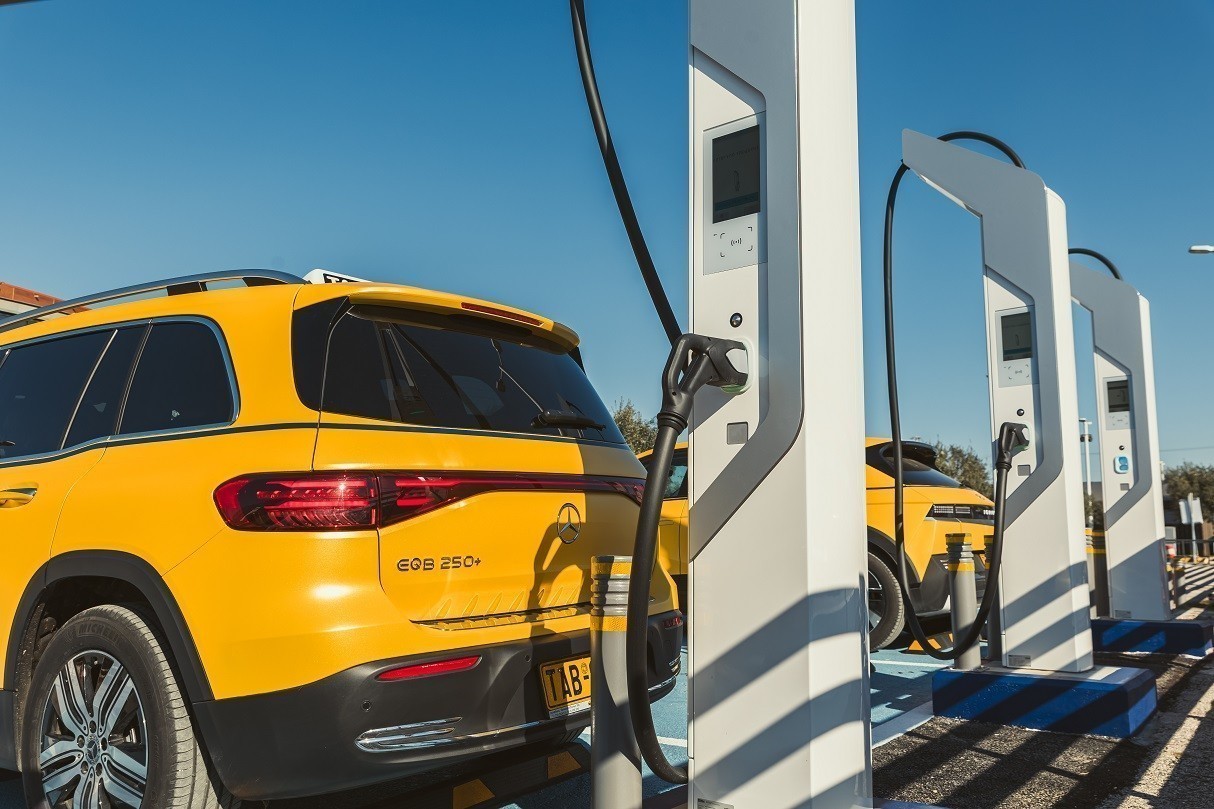 Σημείο φόρτισης του ZAP TAXI CLUB στο Ρέντη