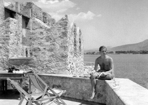 Ο Πάτρικ Λι Φέρμορ φωτογραφημένος από την Τζόαν Λι Φέρμορ