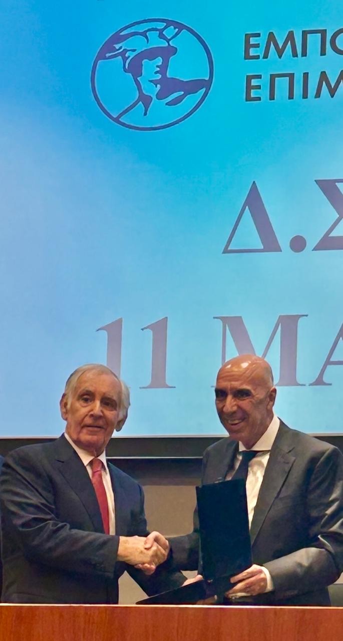 Διονύσης Φιλιώτης, Πρόεδρος και Διευθύνοντας  Σύμβουλος της Φαρμασέρβ-Λίλλυ - Ο πρόεδρος του ΕΒΕΑ Γιάννης Μπρατάκος