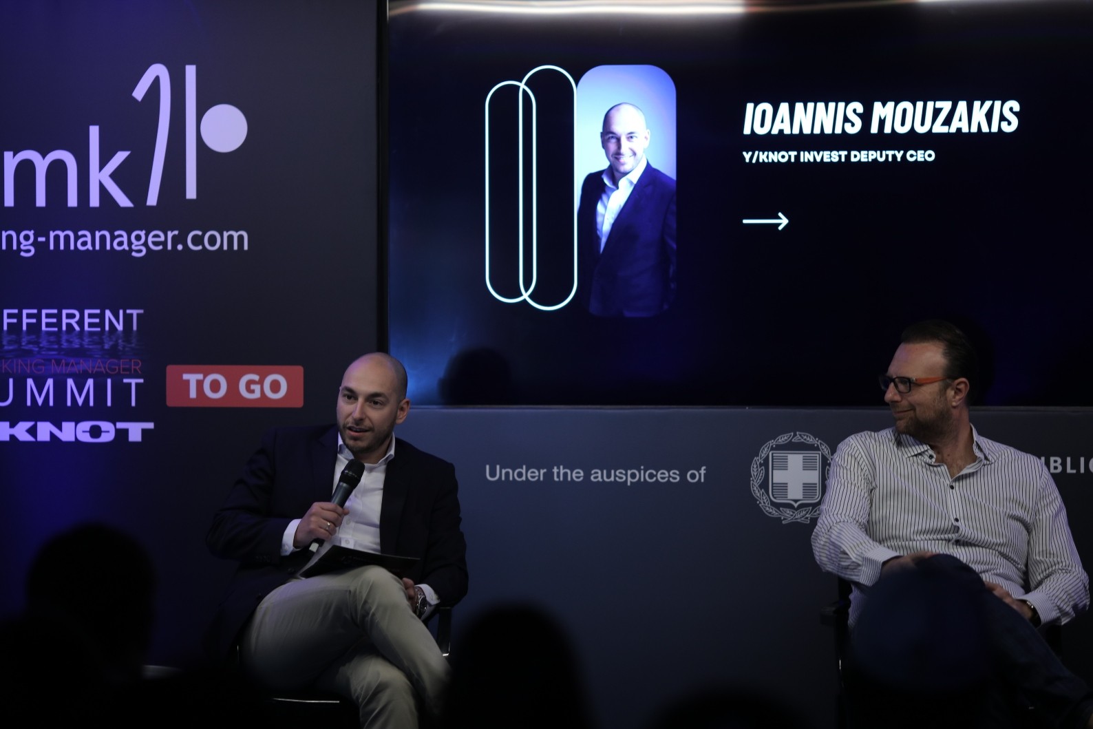 Γιάννης Μουζάκης, Deputy CEO, YKNOT INVEST και Γιώργος Κουτσός, CEO YKNOT INVEST