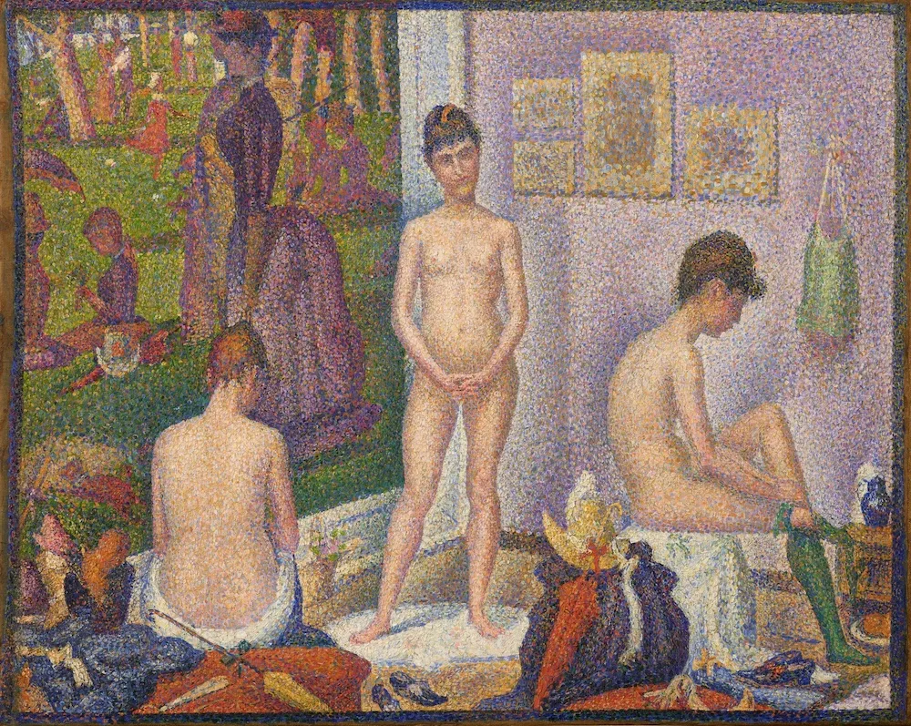 Ζορζ Σερά «Μοντέλα» (Μικρή Έκδοση), 1888