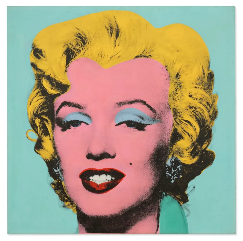 Άντι Γουόρχολ «Shot Sage Blue Marilyn», 1964