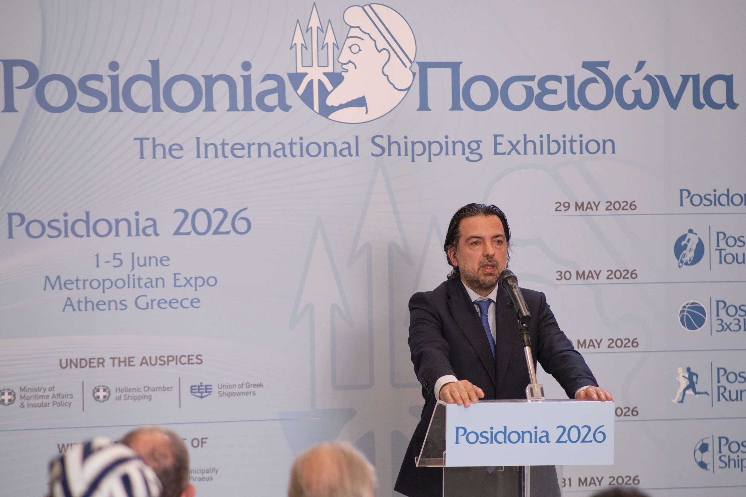 Ο Γιώργος Αλεξανδράτος, πρόεδρος του Ναυτικού Επιμελητηρίου Ελλάδος