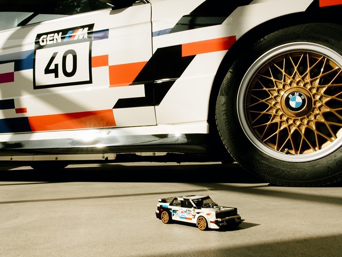 Για πρώτη φορά στην ιστορία τους, οι Lego και BMW συνεργάζονται για τη δημιουργία ενός μοναδικού LEGO Speed Champions kit της BMW M3 E30