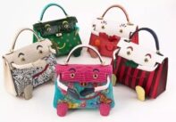 Τσάντες Hermès Kelly Doll από την έκθεση Hermès Leather Forever, Σιγκαπούρη 2015
