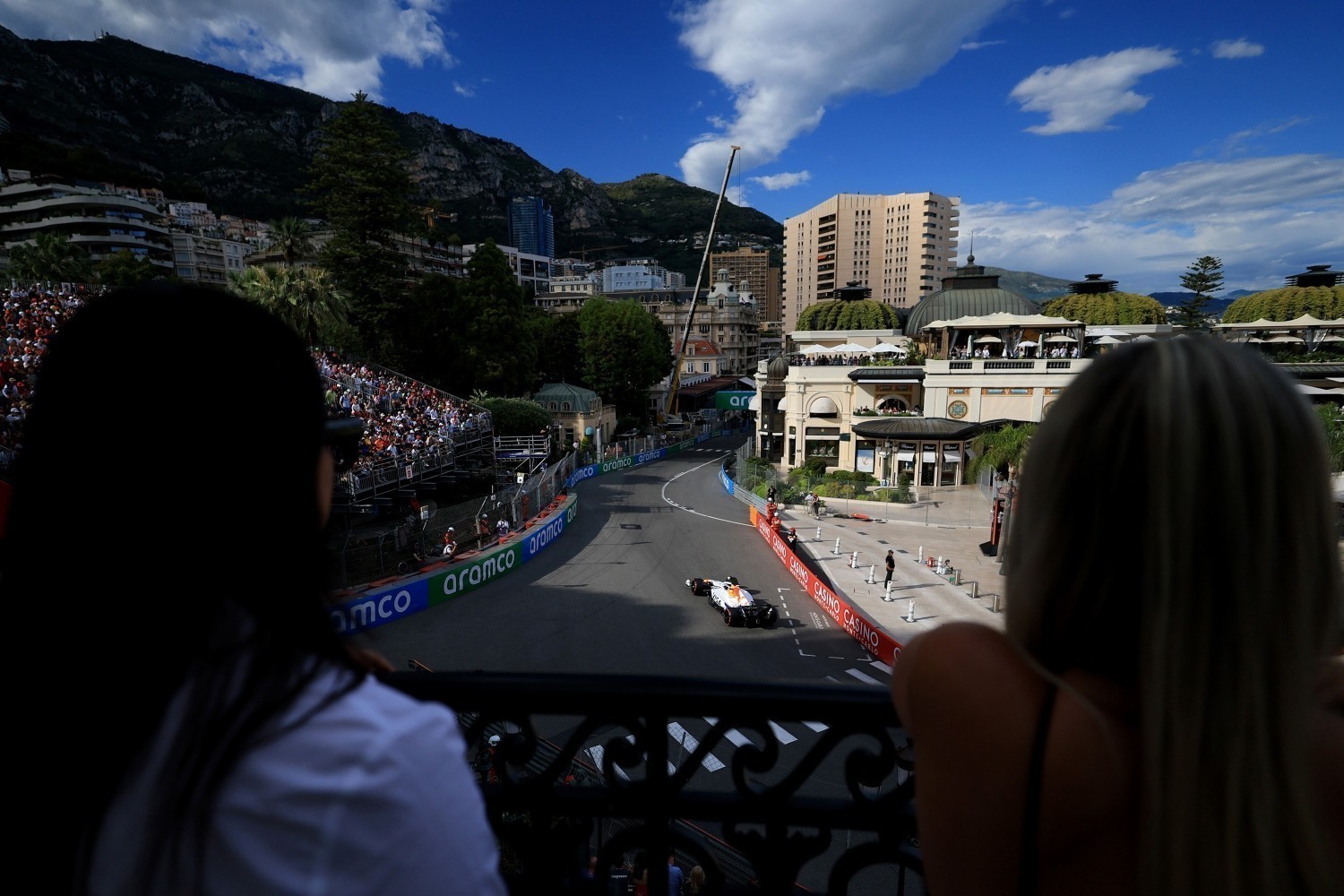 MONTE-CARLO, MONACO - MAY 23: Isack Hadjar of France driving the (6) Visa Cash App Racing Bulls VCARB 02 on track during practice ahead of the F1 Grand Prix of Monaco at Circuit de Monaco on May 23, 2025 in Monte-Carlo, Monaco. (Photo by Mark Thompson/Getty Images) // Getty Images / Red Bull Content Pool // SI202505231716 // Usage for editorial use only //