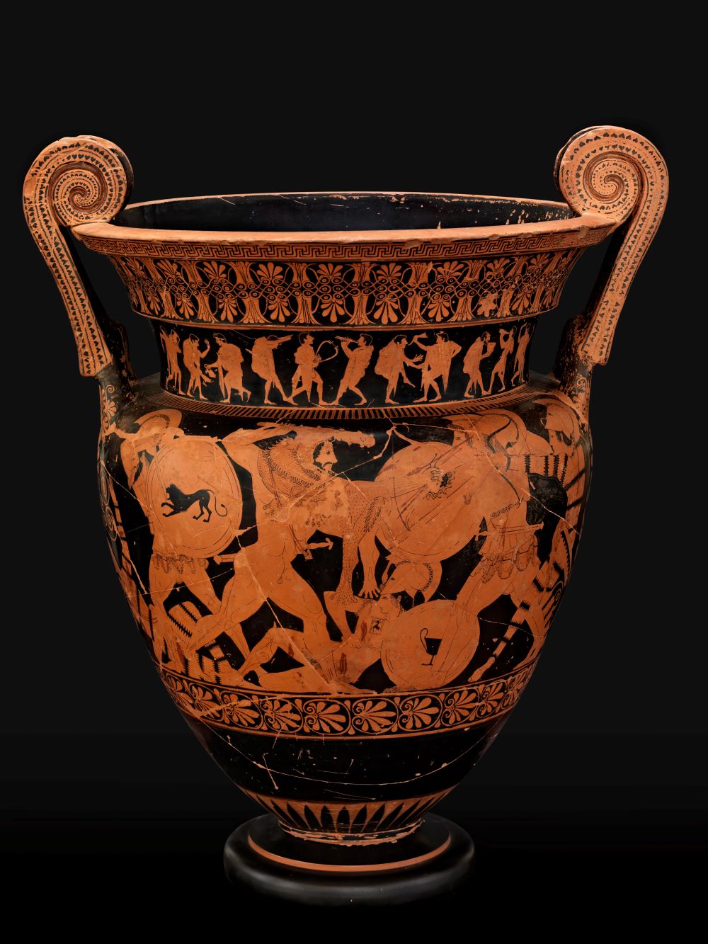 Ο «Κρατήρας των Αμαζόνων» (515-500 π.Χ.), Εθνικό Αρχαιολογικό Μουσείο του Αρέτσο