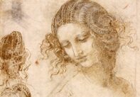 .«Το κεφάλι της Λήδας» (1505-1508) σχέδιο του Λεονάρντο ντα Βίντσι από τα σημειωματάριά του (Codex Atlanticus)