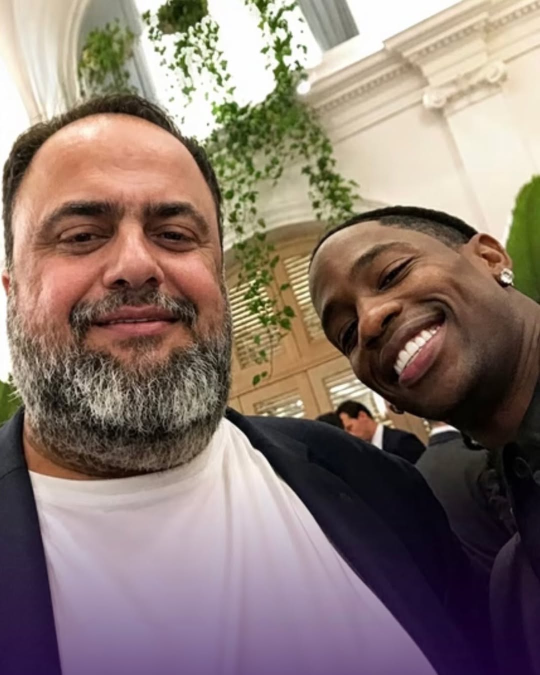 Βαγγέλης Μαρινάκης και Travis Scott