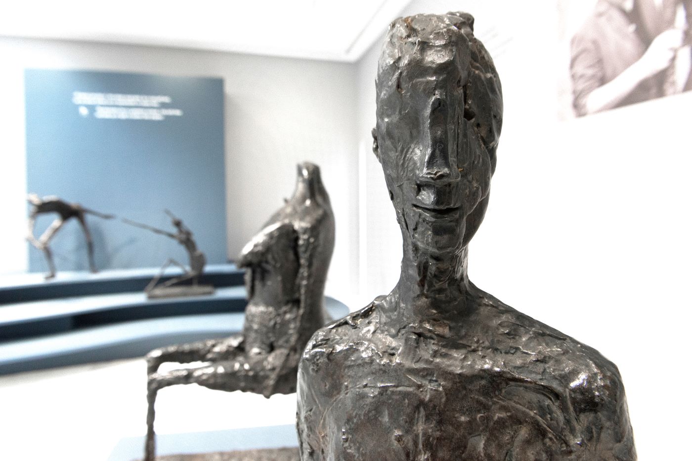 Άποψη της έκθεσης «Germaine Richier (1902-1959) – Συνομιλίες».
