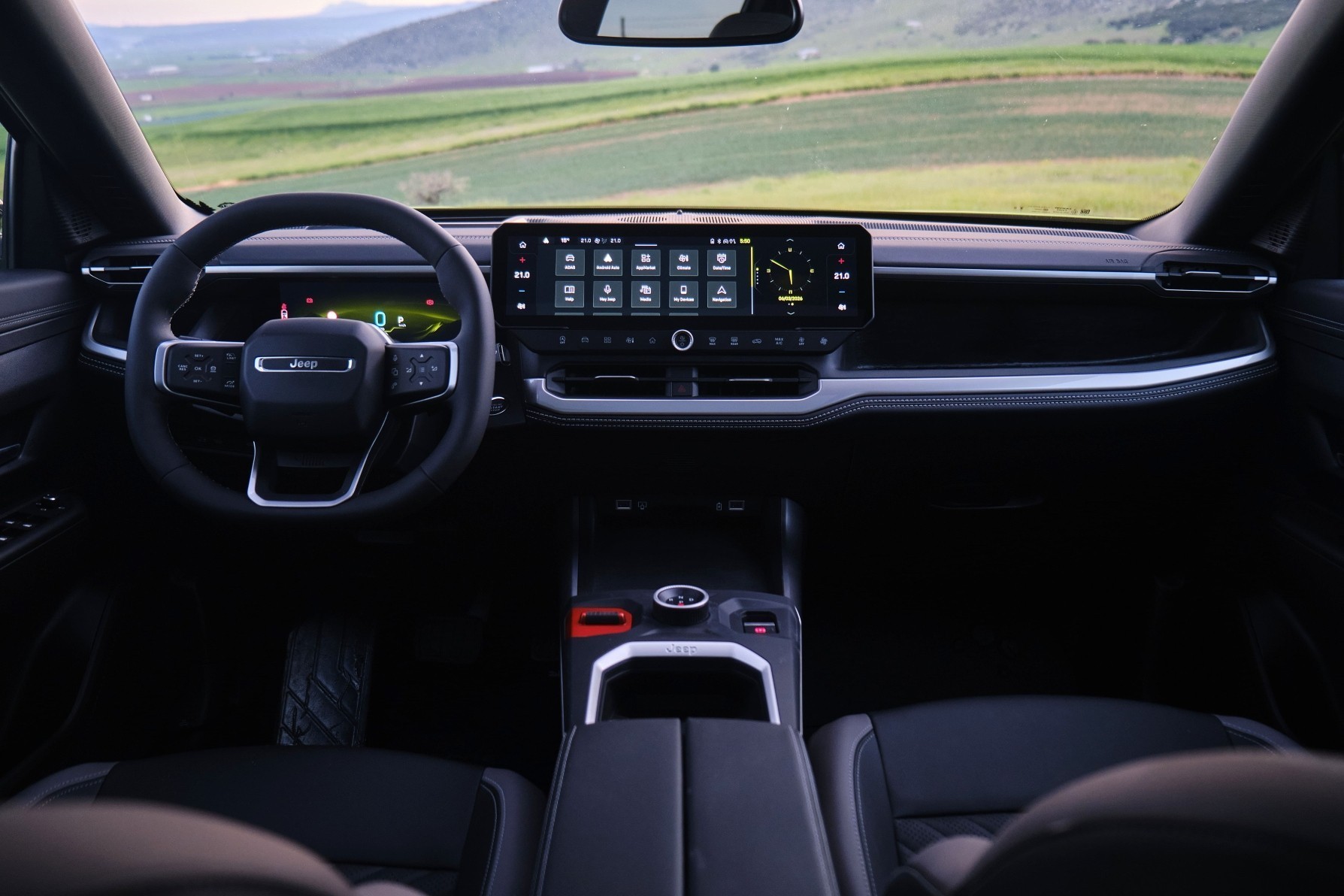 Jeep Compass: Επιβλητική σχεδίαση