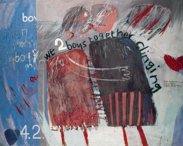 Το έργο «Εμείς τα δύο αγόρια κρατιόμαστε», 1961