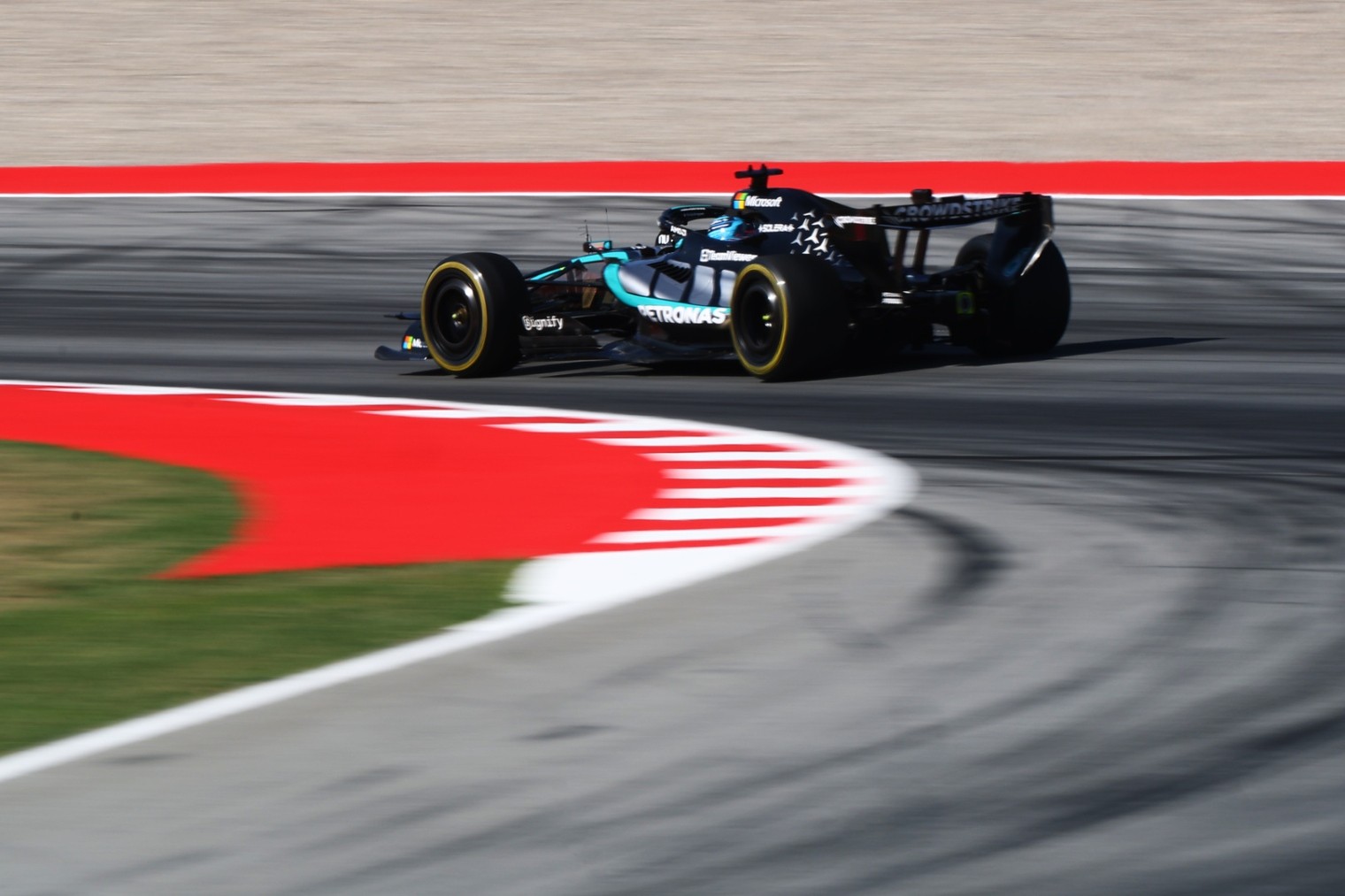 F1 Mercedes: Να γιατί δεν είχε ρυθμό ο Ράσελ στο τέλος του αγώνα στη Βαρκελώνη