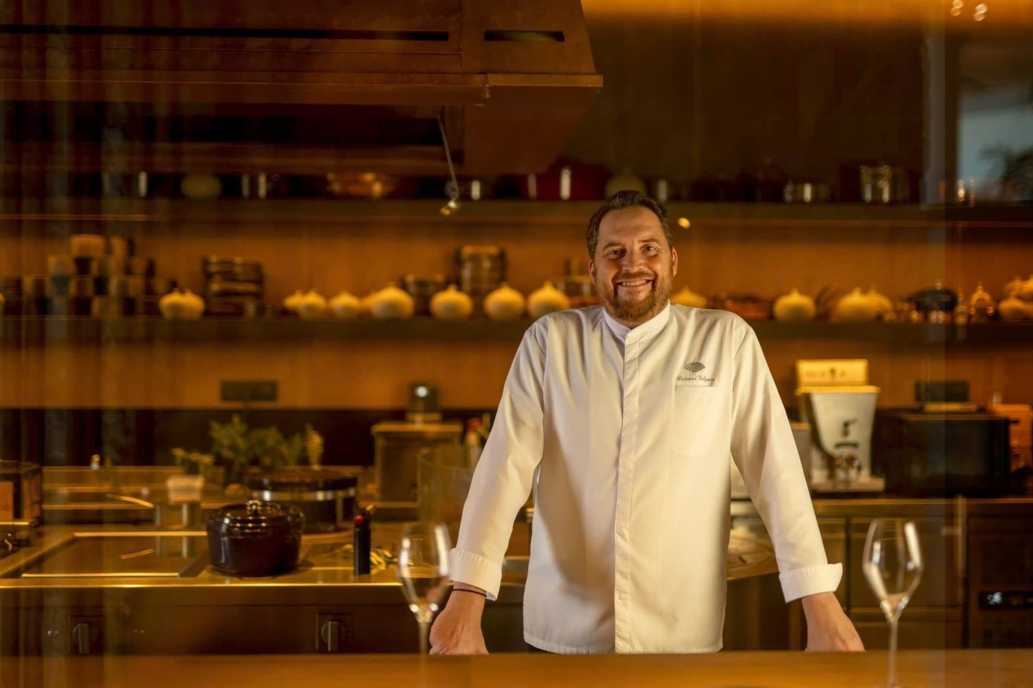 Chef Bertrand Valegeas &ndash; &pi;&eta;&gamma;ή: Mandarin Oriental, Costa Navarino