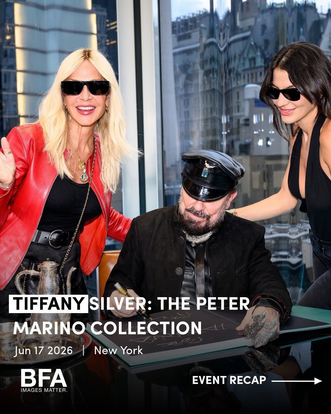 Άννα Βίσση, Peter Marino και Δήμητρα Κούστα