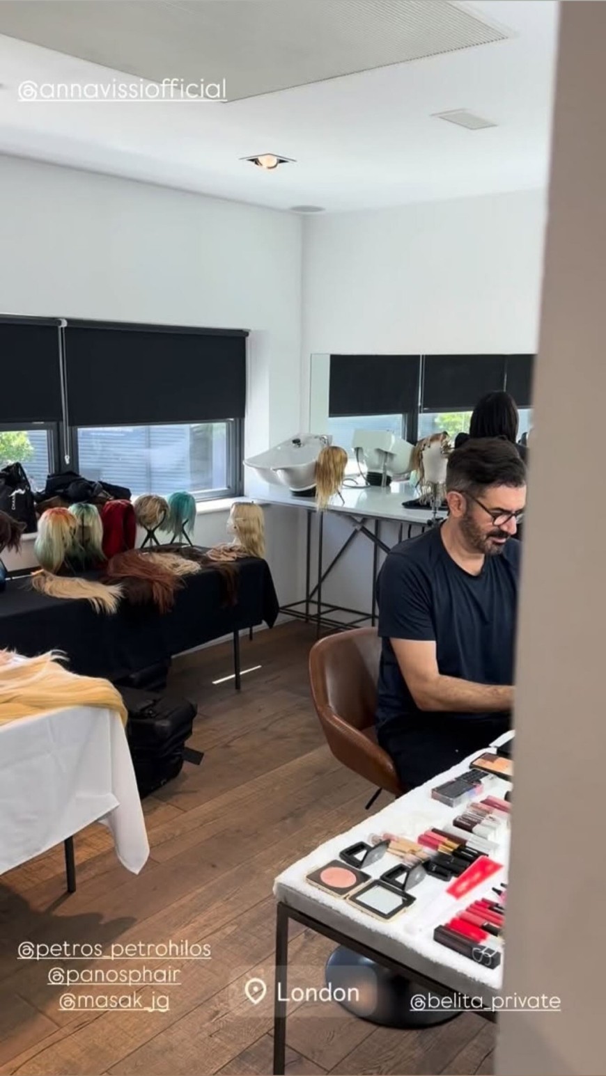 Behind the scenes - Anna Vissi