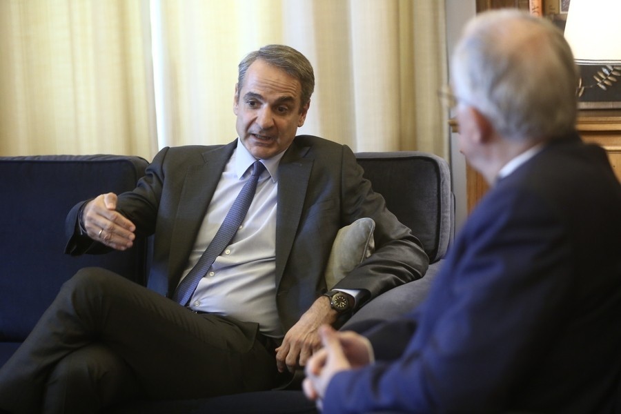 Ο πρωθυπουργός Κυριάκος Μητσοτάκης / ΑΠΕ-ΜΠΕ/ΓΙΑΝΝΗΣ ΚΟΛΕΣΙΔΗΣ
