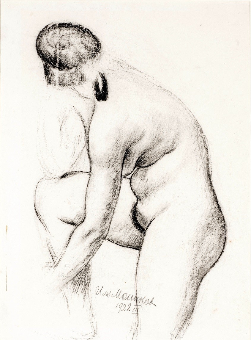 Ilya Mashkov, Γυναικείο γυμνό, 1922