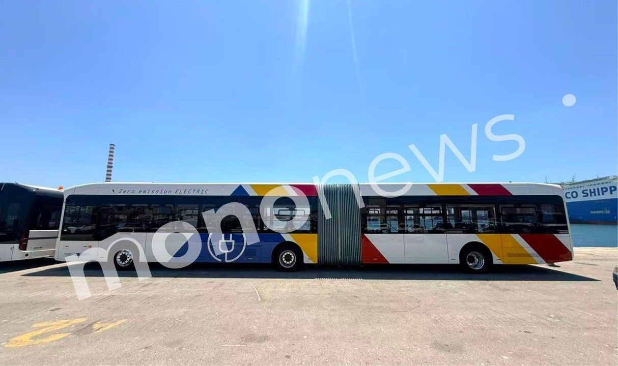 Το πρώτο 18μετρο αρθρωτό της Yutong, που θα προστεθεί στον στόλο του ΟΑΣΘ έφτασε στο λιμάνι του Πειραιά την Κυριακή 28 Ιουνίου 2026.