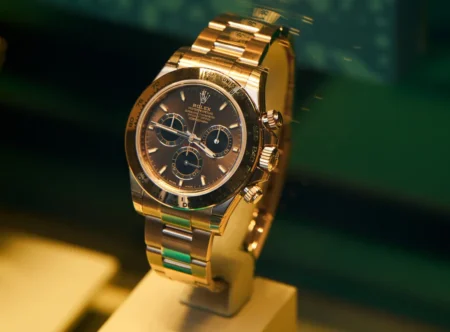 Rolex Daytona Yellow Gold Oysterflex φωτογραφία: Bloomberg