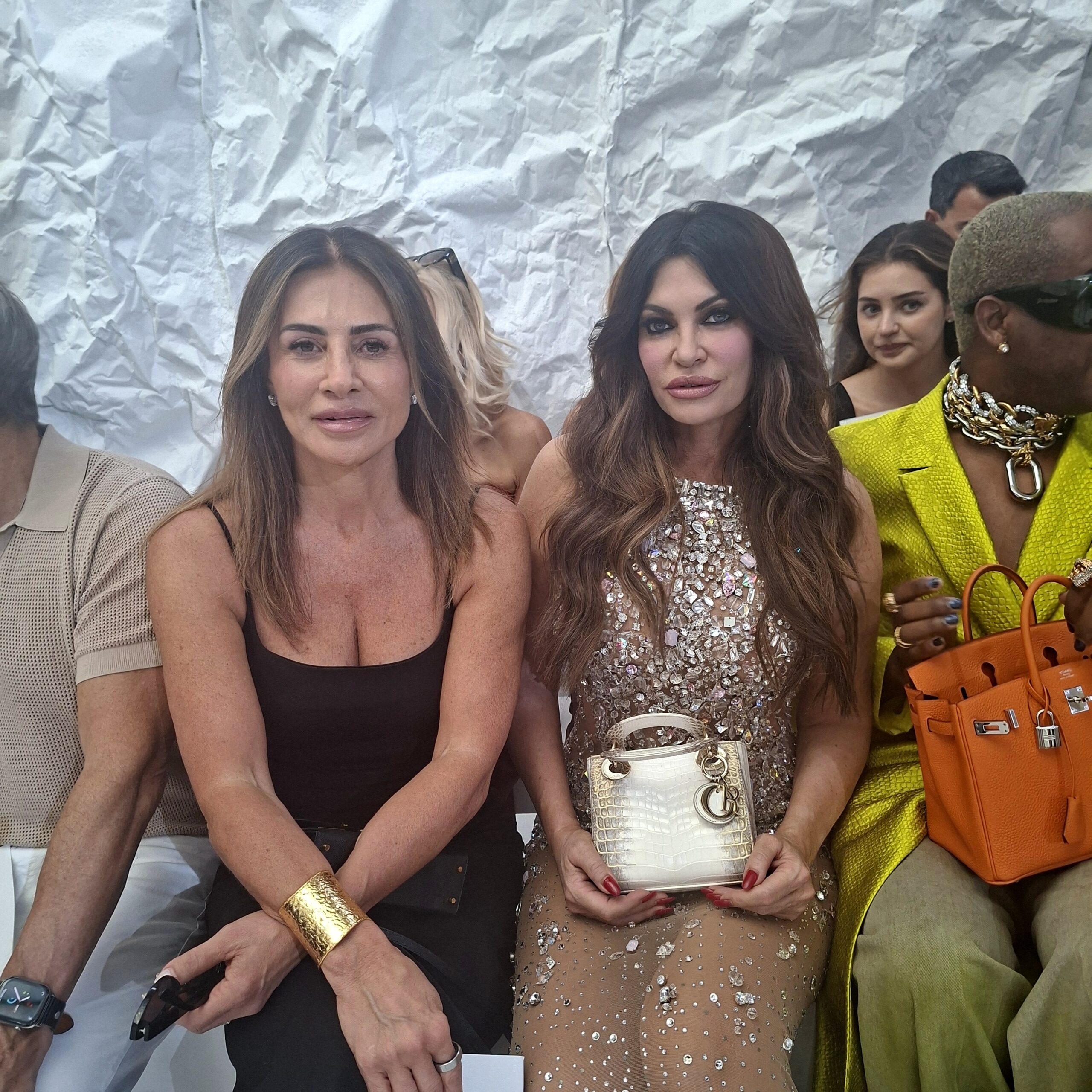 Η πρέσβειρα των ΗΠΑ Kimberly Guilfoyle με την Ella Krasner
