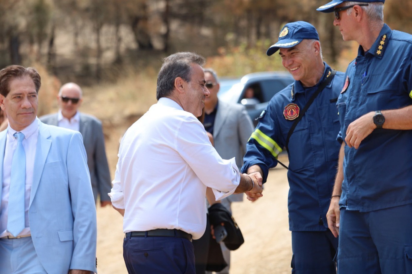 Ο Υπουργός Περιβάλλοντος και Ενέργειας, Σταύρος Παπασταύρου στο Ωραιόκαστρο