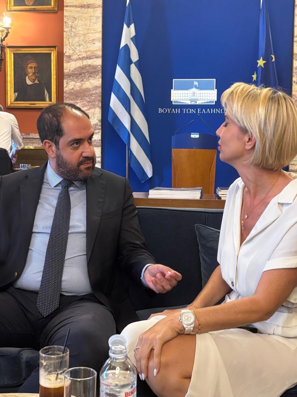Γιάννης Κεφαλογιάννης και Κατερίνα Μονογυιού