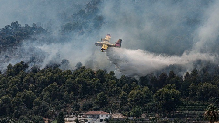 Πυρκαγιά στην Ισπανια