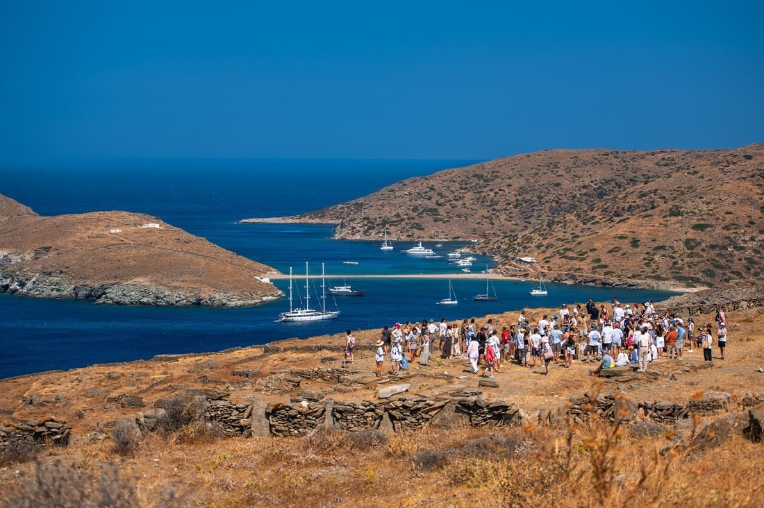 Ξενάγηση στον αρχαιολογικό χώρο