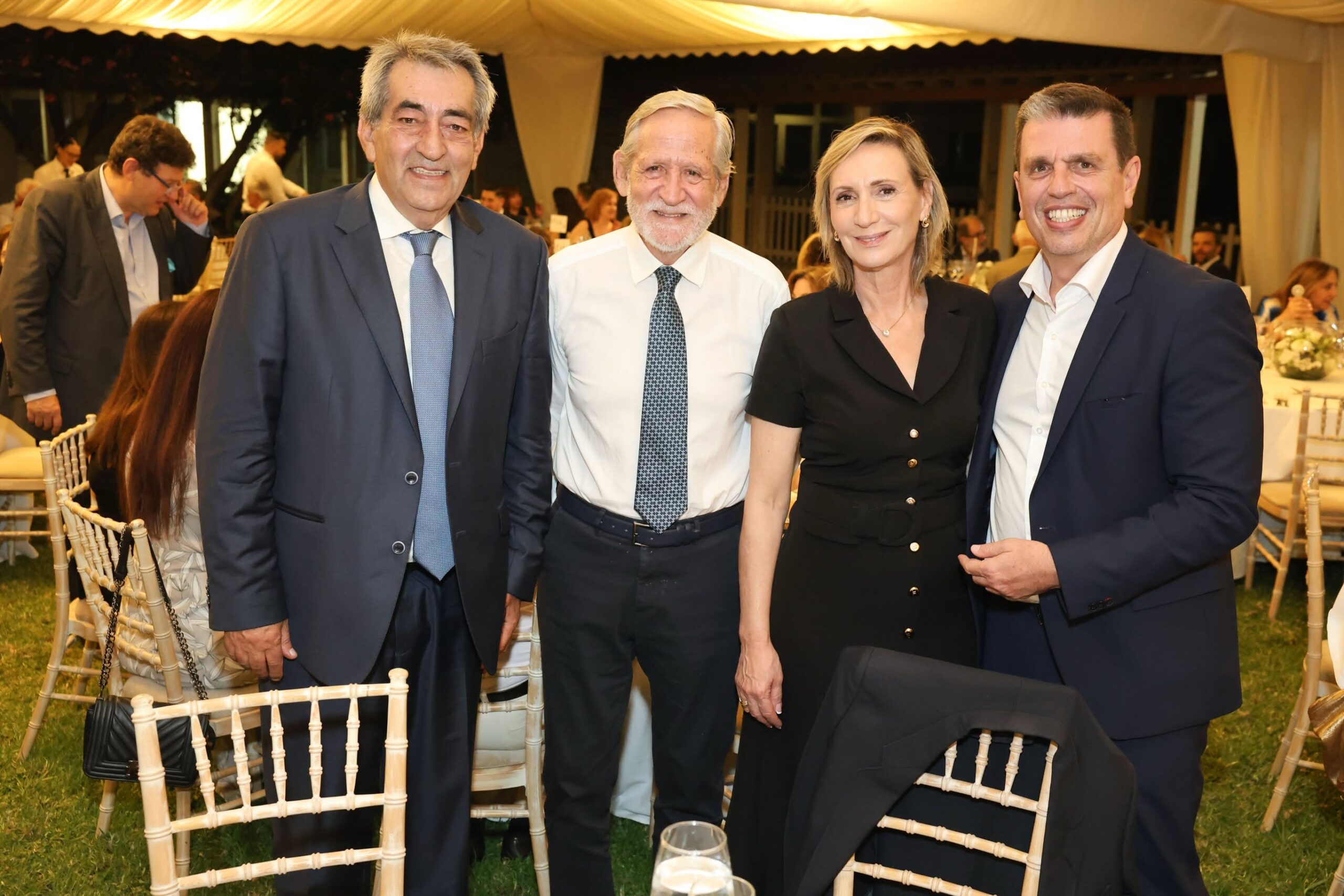 Παναγής Καρέλλας Πρόεδρος Ιδρύματος η Θεοτόκος, Πρέσβυς επί τιμή Διονύσιος Κοδέλλας, Πρόεδρος των Special Olympics, Άρτεμις Βασιλικοπούλου Εθνική Διευθύντρια των Special Olympics, Δημήτρης Καιρίδης Βουλευτής Β' Αθηνών 