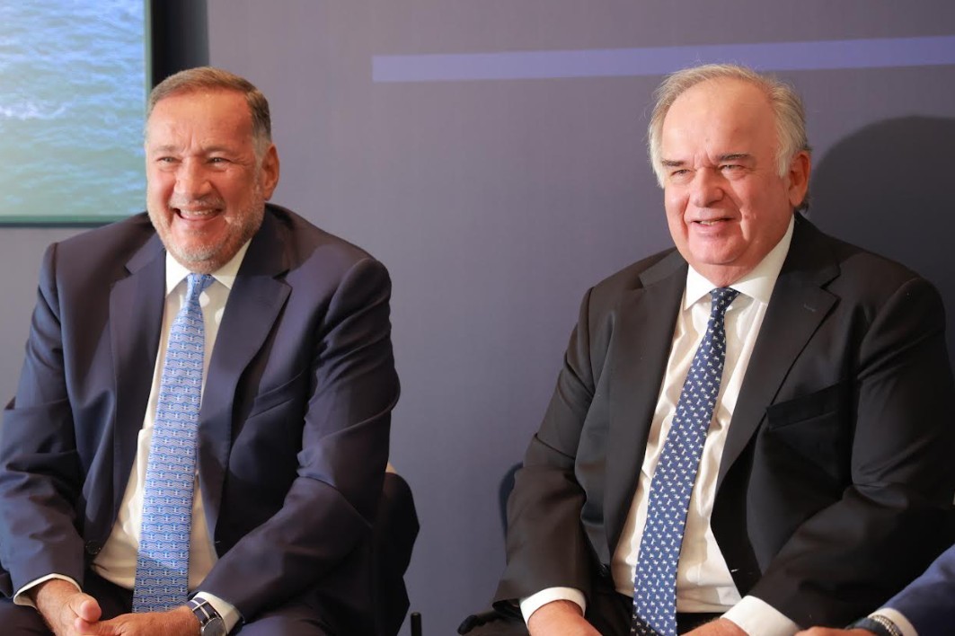 Σπύρος Καπράλος, Προέδρος Δ.Σ., Star Bulk και Πέτρος Παππάς, Διευθύνων Σύμβουλος της Star Bulk