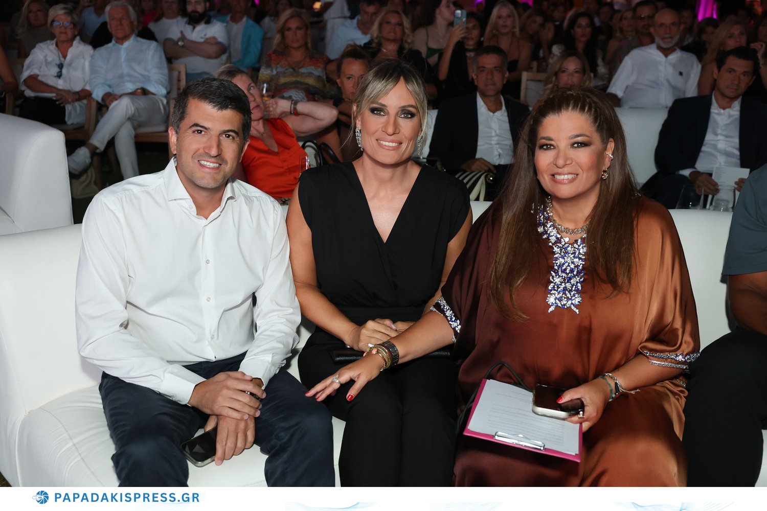 Βασίλης Ξυπολυτάς, Δήμαρχος Κηφισιάς, η ευρωβουλευτίνα Ελεονωρα Μελέτη, η project manager WIN Hellas Σαμάνθα Αποστολοπούλου