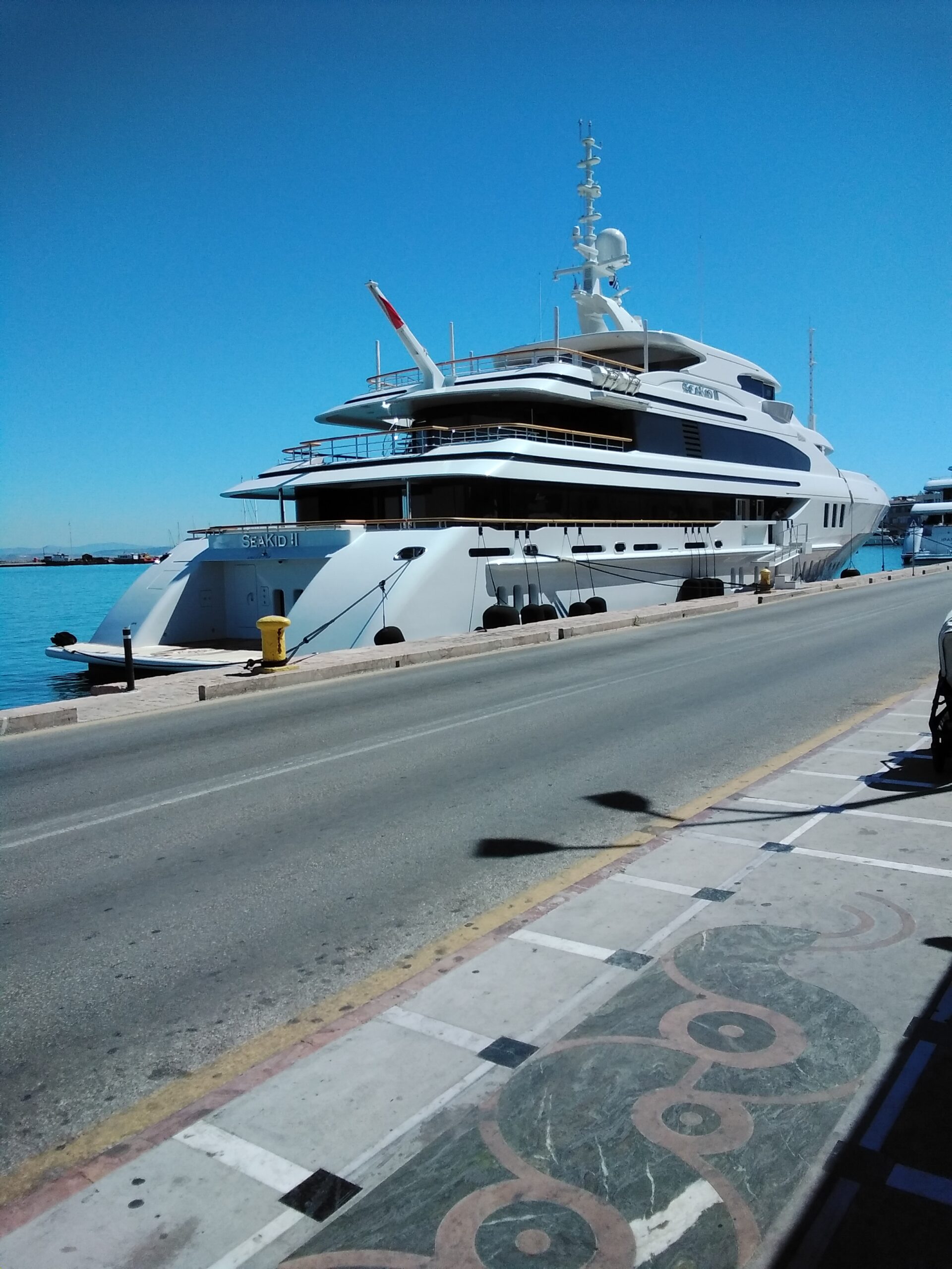 H θαλαμηγός του Ευάγγελου Αγγελάκου