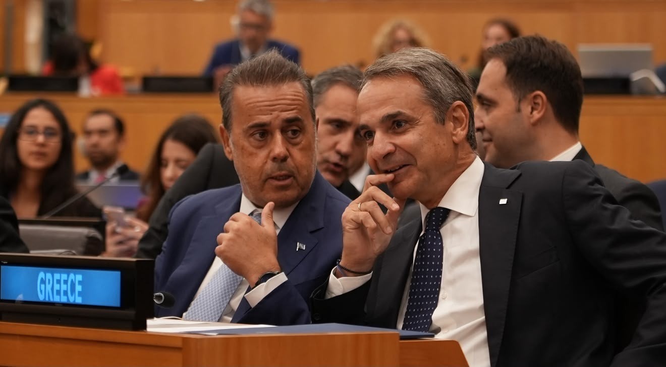 Με τον Κυριάκο Μητσοτάκη
