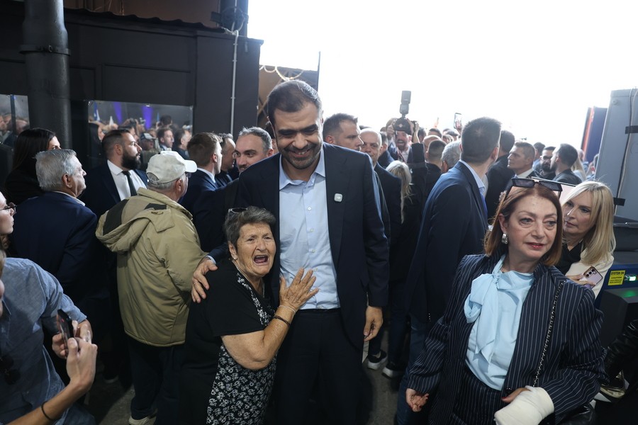 Ο υφυπουργός παρά τω πρωθυπουργώ και κυβερνητικός εκπρόσωπος Παύλος Μαρινάκης