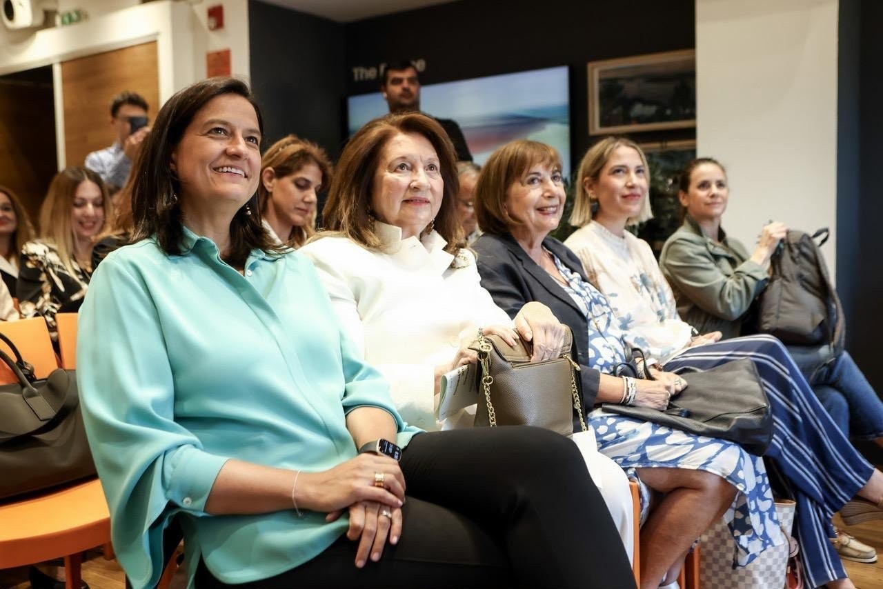 Νίκη Κεραμέως, Μίκα Ιωαννίδου, επικεφαλής Ευρωπαϊκου Λόμπυ Γυναικών, Δρ. Λάουρα Αλιπράντη, Ομ. Διευθύντρια ερευνών ΕΚΚΕ, δρ. Φαίη Μακαντάση, διευθύντρια ερευνών διαΝΕΟσις