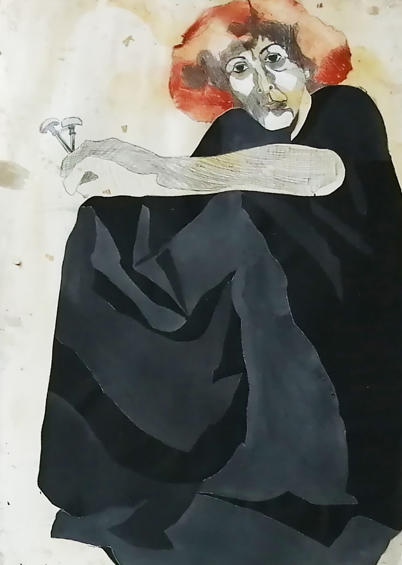 Δέσποινα Μεϊμάρογλου «SELF-PORTRAIT», 1982, ιδιωτική Συλλογή