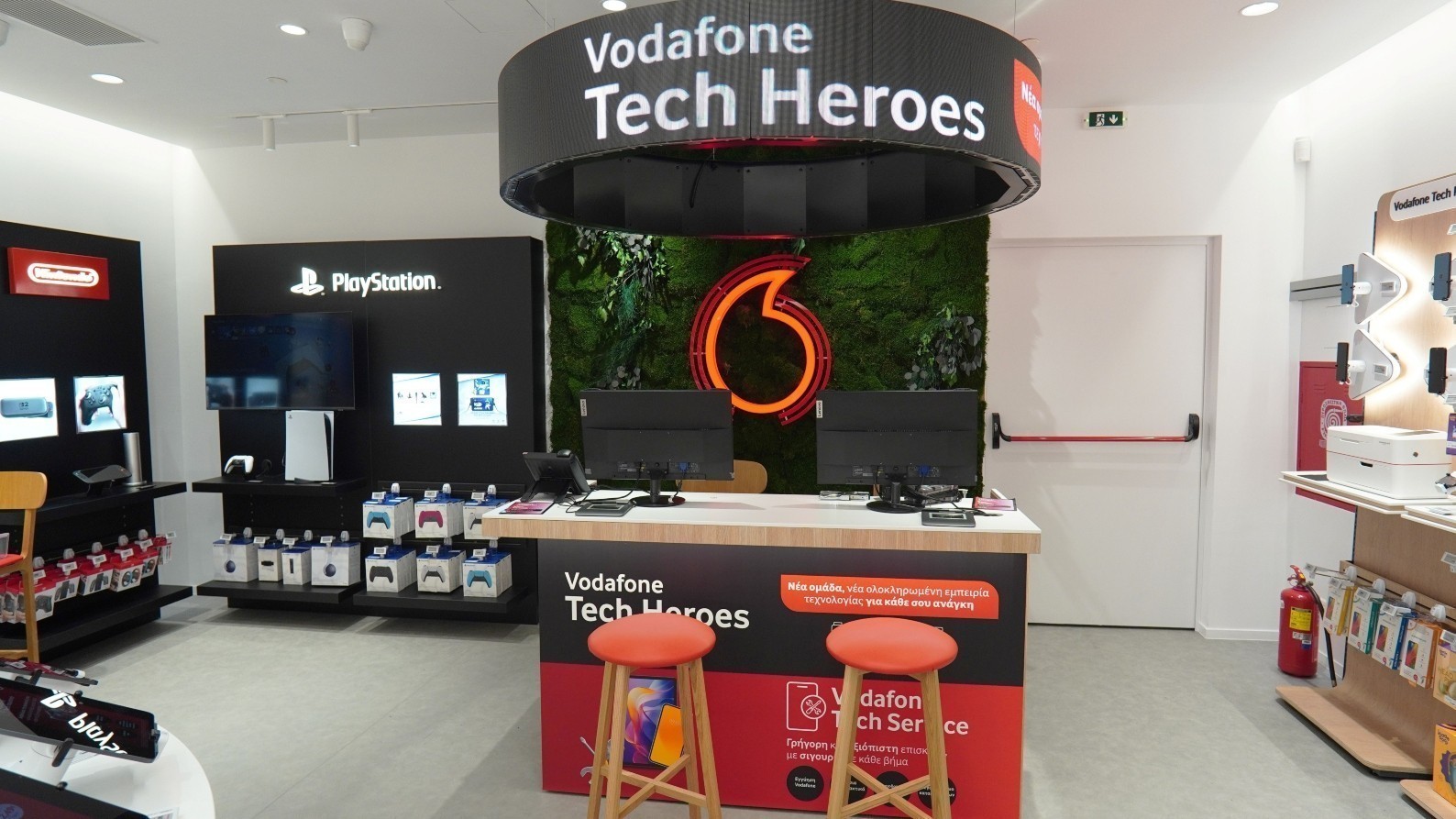 Vodafone Ελλάδας: Νέο κατάστημα στο The Mall Athens