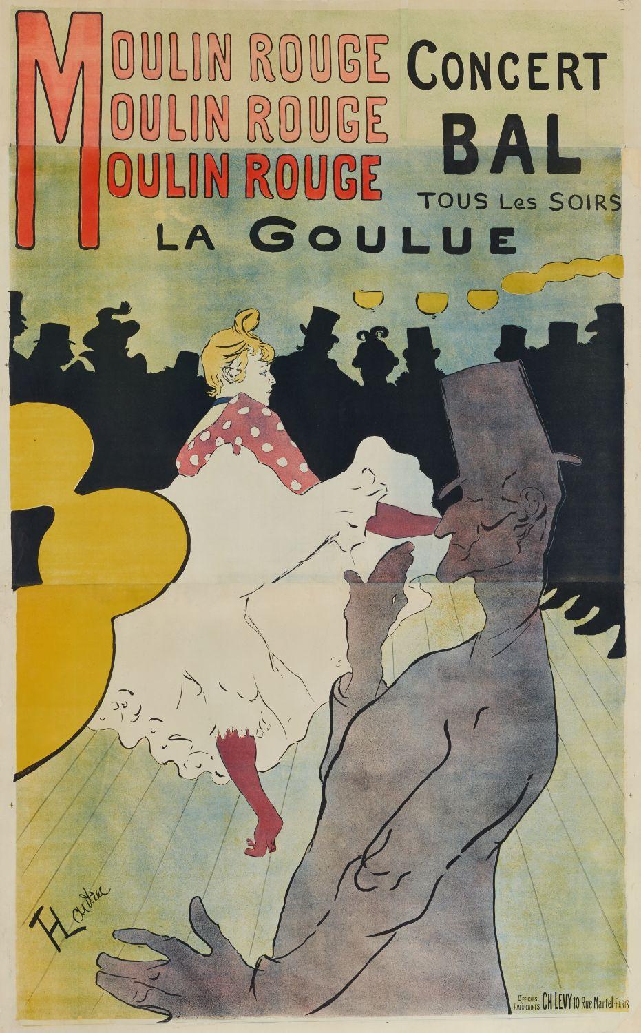 Ανρί ντε Tουλούζ Λοτρέκ, «Moulin Rouge», 1891
